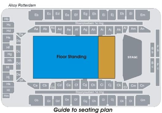 Mapa de Rotterdam ahoy 